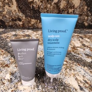 Living Proof Scalp Care Dry Scalp Treatment+ perfect hair day 5-in-1 styler NEW